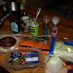 Ingredients for killer coleslaw healthy food recipe